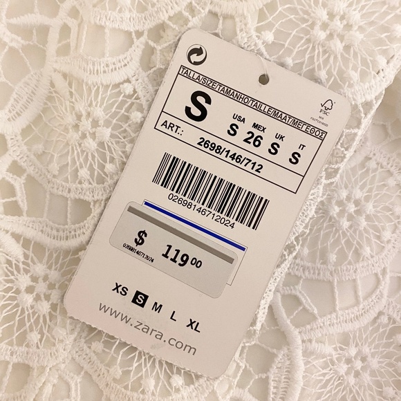 Zara Lace Coat (NWT) - Picture 3 of 4